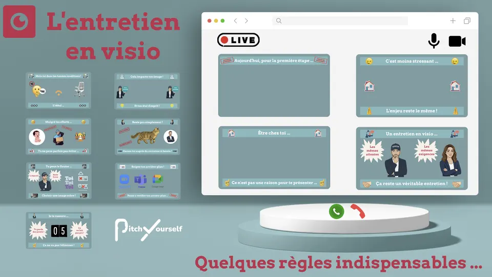 Miniature vidéo - L'entretien en visio : quelques règles indispensables
